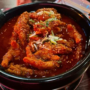 Hanshin Dakbal(Spicy Chicken Feet)