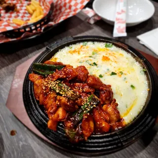 Chicken Mozzarella Cheese Fondue