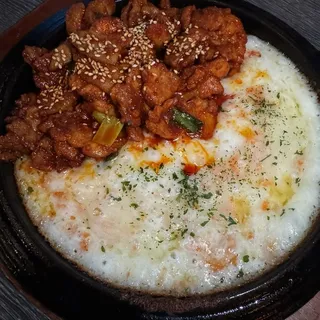 Pork Mozzarella Cheese Fondue