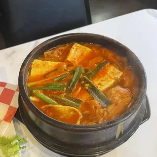 Pork Belly Kimchi Stew