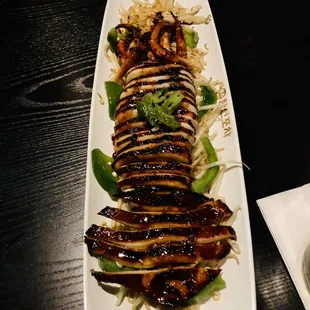 Grilled squid -- BOMB! Perfectly grilled.