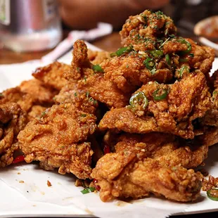 Soy and Garlic Fried Chicken...