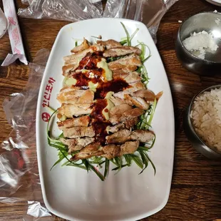 Chicken & Green Onion Muchim