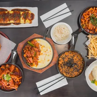 Signature dishes of Hanshin Pocha!