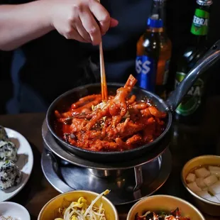 Spicy chicken feet