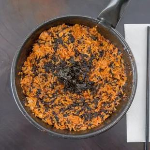 Fried Rice with special Spicy sauce!