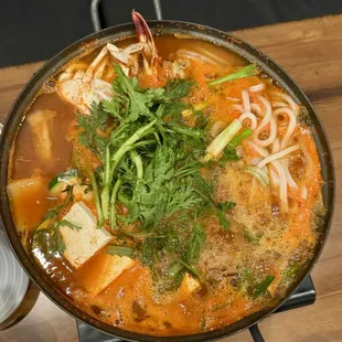 Seafood Hot Pot...a comforting and hearty soup