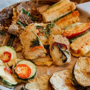 Assorted Pan-Fritters