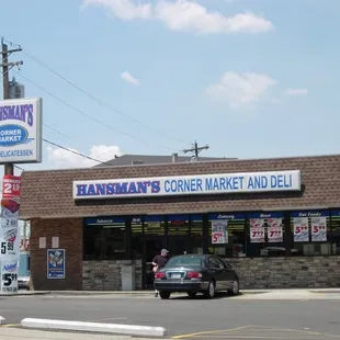 cars parked in front