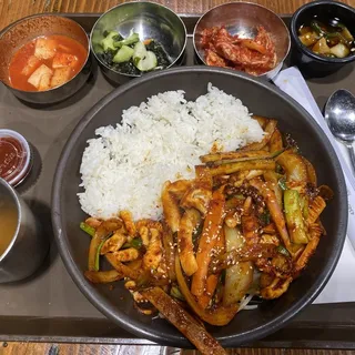 A16 Spicy Squid Plate