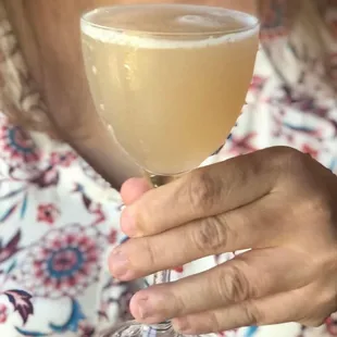Lady in Lavender cocktail