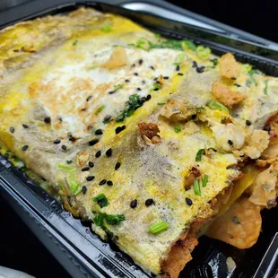 Jian bing! Large portion for &amp;7.99, good snack, taste was ok - *3/5*