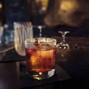 &quot;Mercy Me&quot; A nice take on an Old Fashioned.