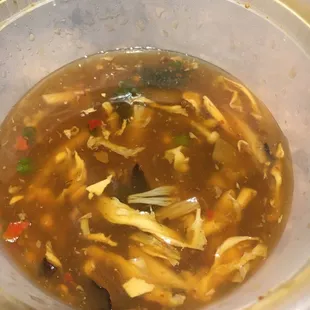 Hot and sour soup