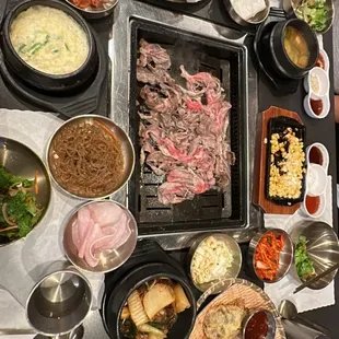 Very generous servings and selections for 4
