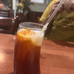 Thai iced tea