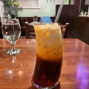 Thai ice tea