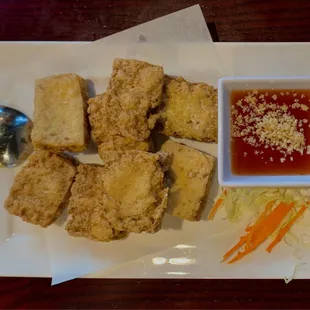 Golden Fried Tofu