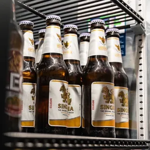 Singha thai beer!