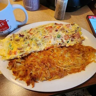 Veggie omelet