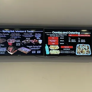 Menu as of 2/22/2025