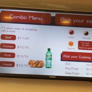 Combo meals