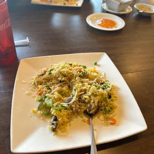 Vegetable fried rice