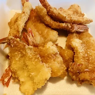 Crispy fried shrimp