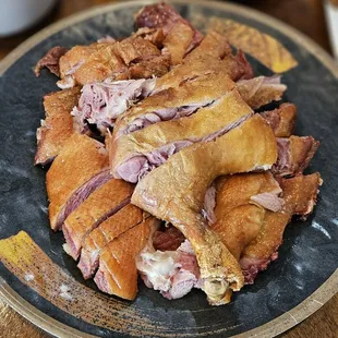 Smoked duck