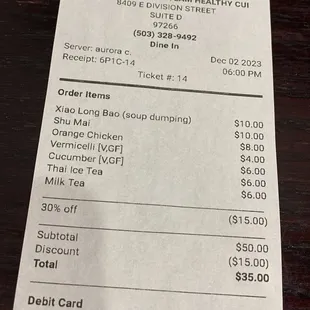 Wow!!! 30% discount on opening day... and they're offering discounts during the month of December as well