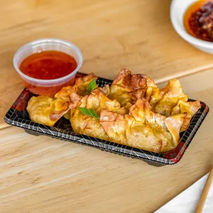 Crispy Wonton (baked, no oil)