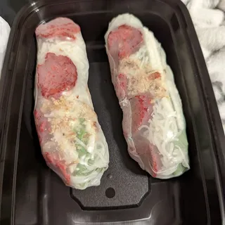 Grill Pork Meatball Salad Rolls GF
