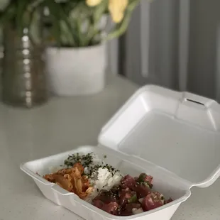 ahi poke bowl