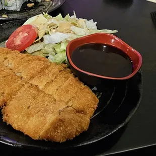 Pork katsudon