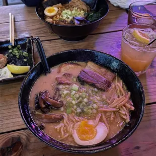 G-Special Ramen and Tonkotsu Ramen