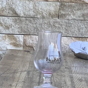 a glass of beer