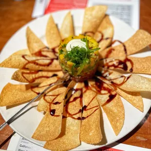 Spicy Tuna Nachos