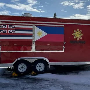 the flag of the philippines on the trailer