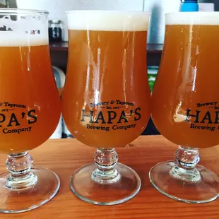 Look at all that beer!  A great double IPA.. their newest. Pillars of Creation.