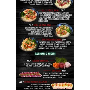 Menu (2 of 2) as of 11/26/2024