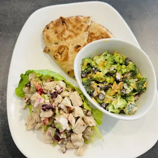 Sol's Chicken Salad + Broccoli Salad