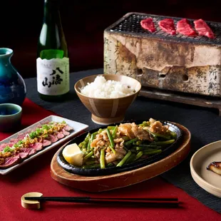 We serve variety of Japanese Izakaya Menu