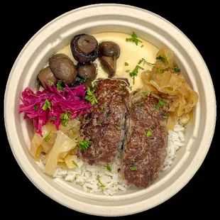 Beef Kebab Platter