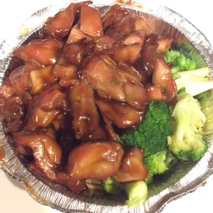 Take out Bourbon Chicken