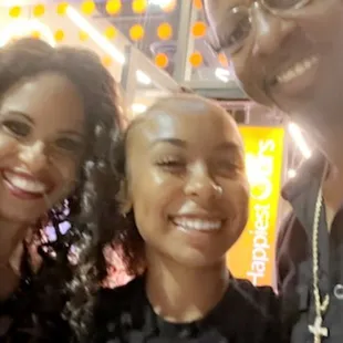 We just love our bartender Jazz!! Service with a smile always keep up the good work we love you!