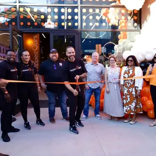 Ribbon cutting with Corona Chamber of Commerce