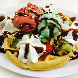 Mint Chip Ice Cream Milkshake