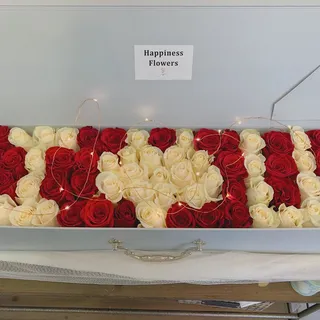 Flower Box With I Heart U