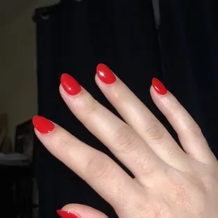 Dip powder on natural nail