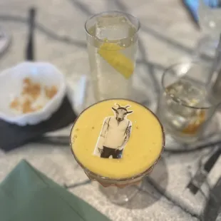 Billy G.--passion fruit heavy drink